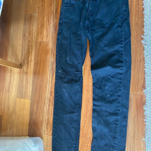 Black Denim Levi's - Picture 3 of 5